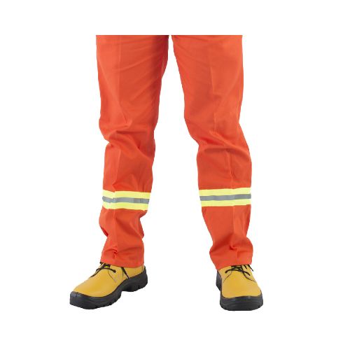 Pantalón de trabajo con reflectivo - Naranja