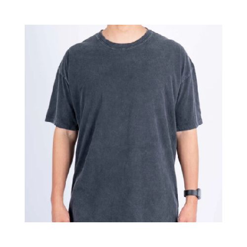 Camiseta oversize jaspeada - Gris