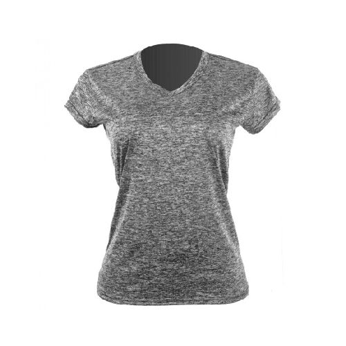 Camiseta Dry Fit Lady Jaspeada - Negro