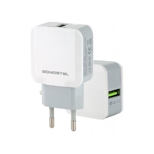 CARGADOR SOMOSTEL SMS-A03 MICRO USB 2.1 A