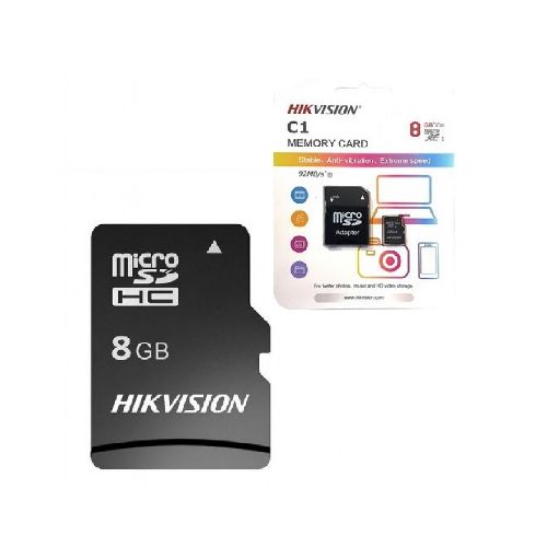 MEMORIA MICRO SD HIKVISION 8GB CLASE 10