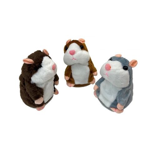 PELUCHE HAMSTER REPITE SONIDOS 3AAA 8870