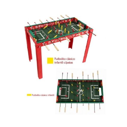 FUTBOLITO MADERA CON PATAS