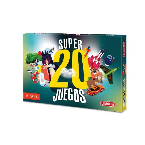 Juego de Mesa Super 20 Juegos Didacta