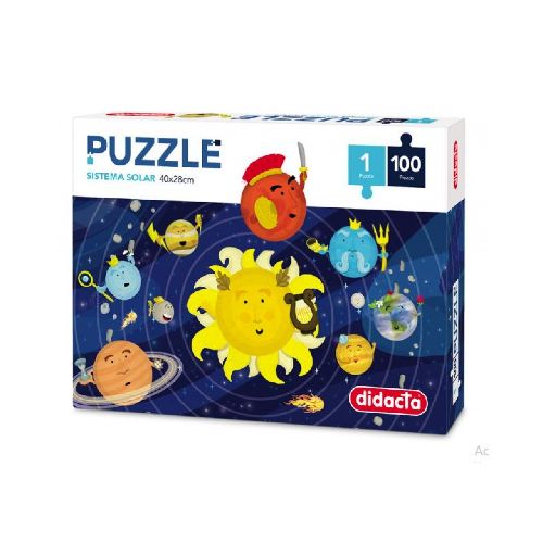 DIDACTA PUZZLE EL SISTEMA SOLAR 100 PCS