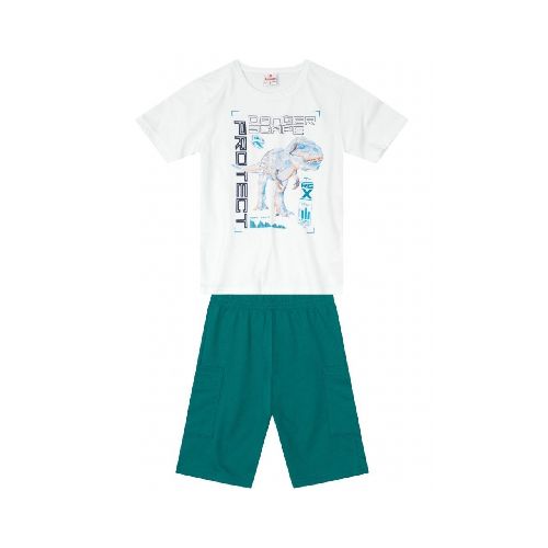 CONJUNTO NIÑOS CAMISETA Y BERMUDA 26016 BRANDILI