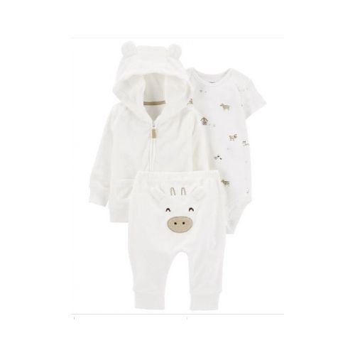 SET 3 PC PANTALON + CAMPERA Y BODY MC CARTERS 12M