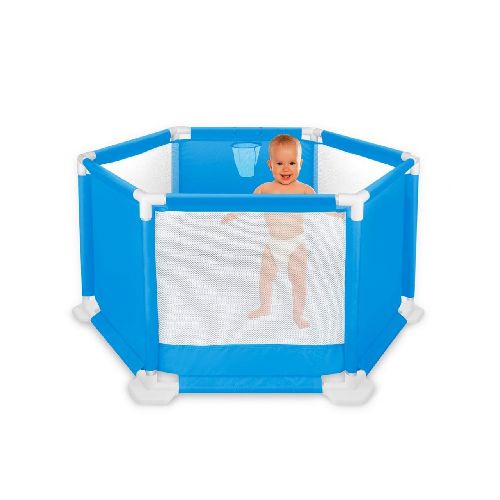 CORRAL PARA BEBE HEXAGONAL DESMONTABLE