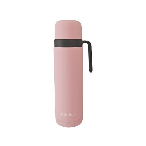 TERMO BERLINA 1L PICO CEBADOR MEDIA ASA PASTEL ROSA