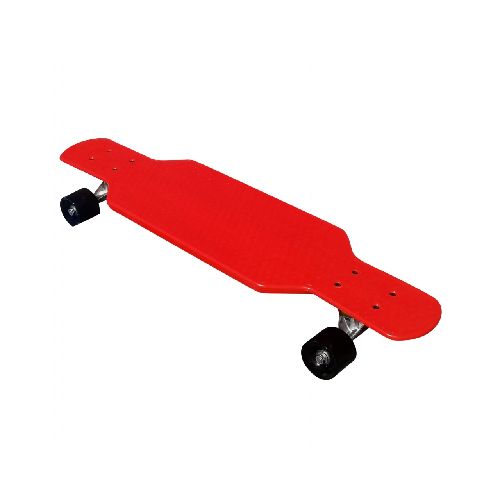 PATINETA LONGBOARD DE PLASTICO ROJO