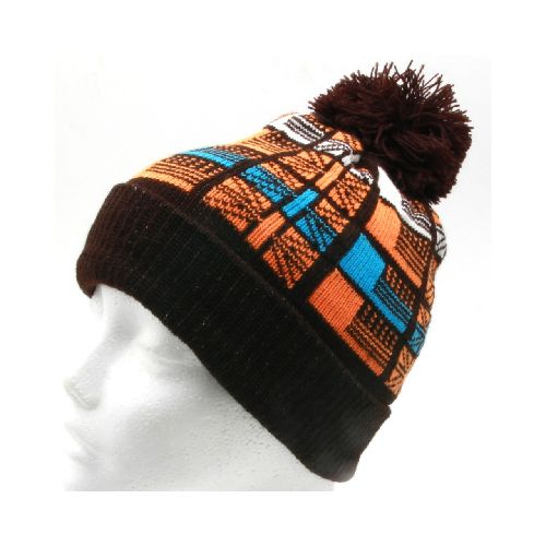 GORRO JUVENIL TEJIDO FINO CON POMPON