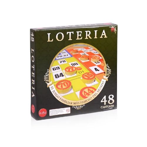 Juego de Mesa LOTERIA BOLILLAS MADERA