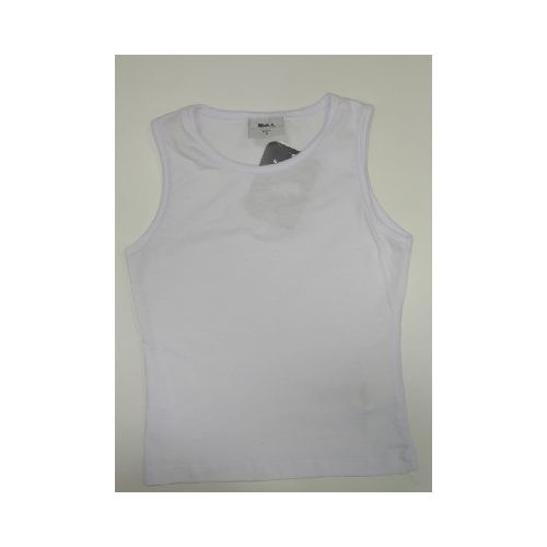 MUSCULOSA DE ALGODÓN BLANCA