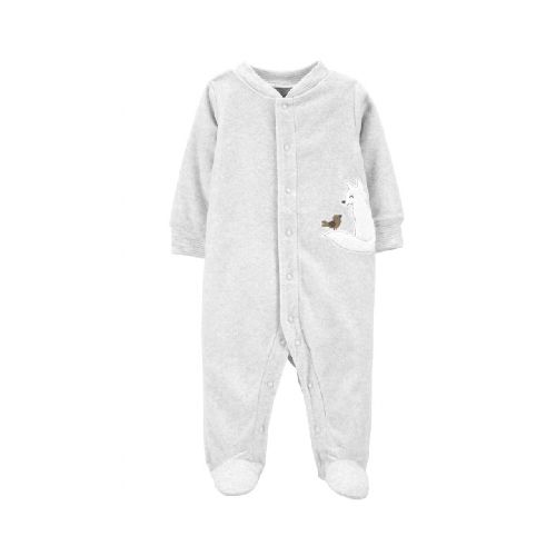 PIJAMA CON PIE ZORRO MICROPOLAR BEBE CARTERS 9M