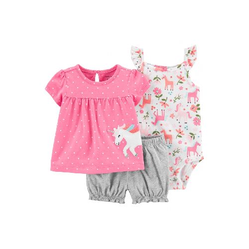 SET SHORT BODY MC Y REMERA - BEBE