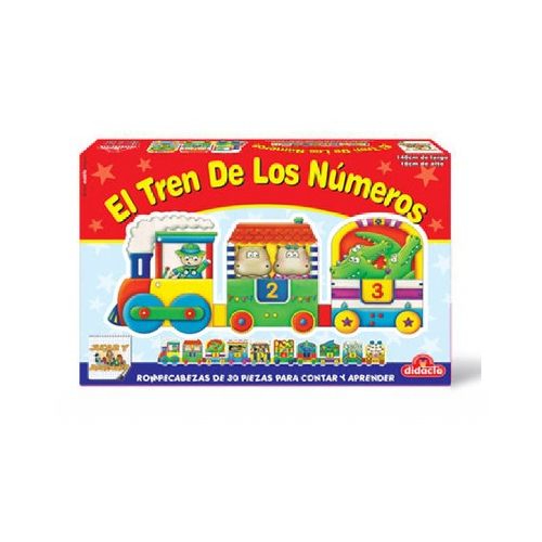 Juego de Mesa El Tren de los Numeros Didacta