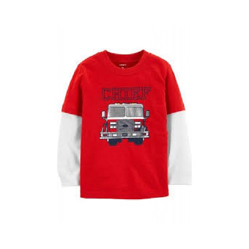 REMERA BOMBERO NIÑO CARTERS