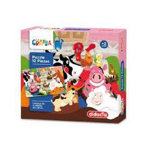 DIDACTA PUZZLE 12 PCS LSA GRANJA