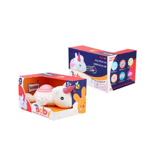 DORMIDERA PELUCHE UNICORNIO LUZ