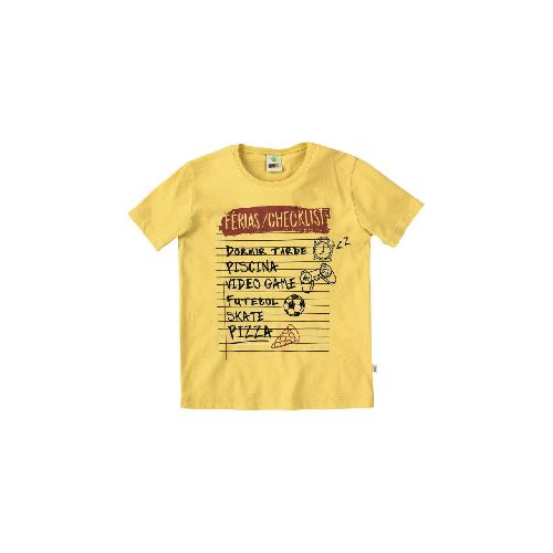 CAMISETA VARON PUC T2 - AMARILLO