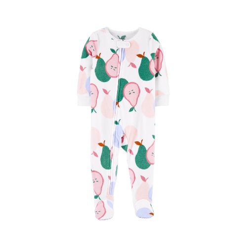 PIJAMA CON PIE PERAS MICROPOLAR NIÑA CARTERS 2T