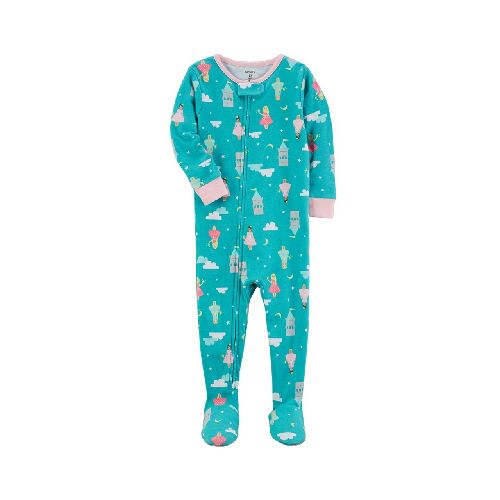 PIJAMA CARTERS ALGODON CUENTO HADAS 12M