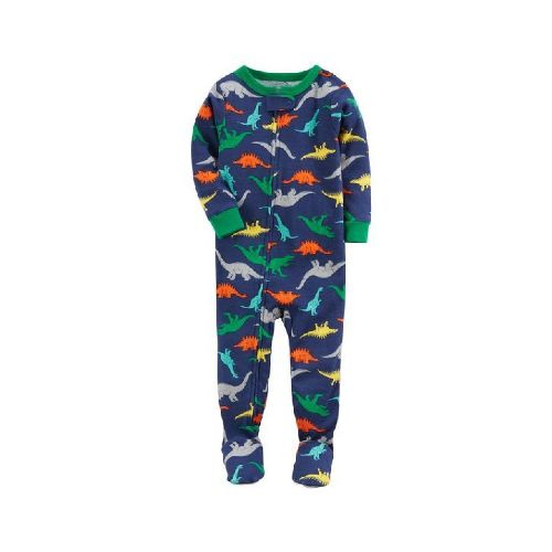 PIJAMA CARTERS ALGODON DINO AZUL 12M