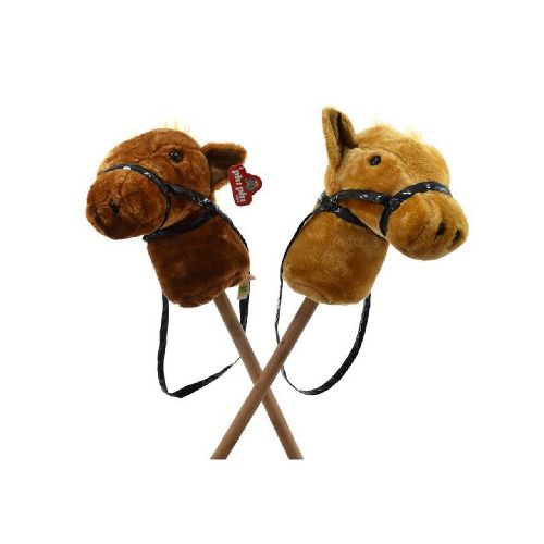 PELUCHE CABALLO CON PALO CON SONIDO PHI PHI TOYS