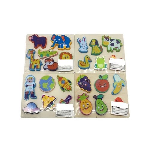 ENCASTRE PUZZLE MADERA FORMAS 8948