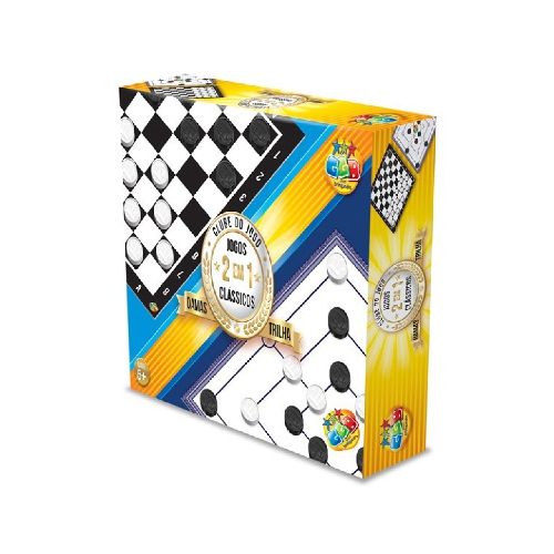 JUEGO MESA 2 EN 1 DAMAS TRILHA GB 1044