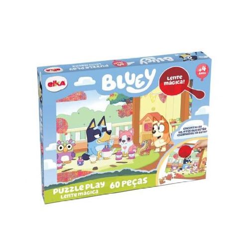 PUZZLE 60 P/LENTE MAGICO BLUEY