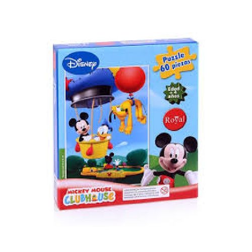 ROYAL PUZZLE 60 PCS LA CASA DE MICKEY