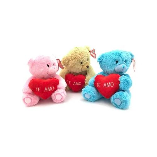 PELUCHE OSO SENTADO CORAZON TE AMO PHI PHI 200007