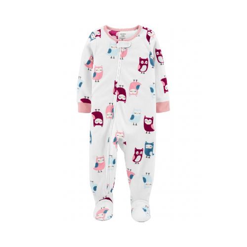 PIJAMA CARTERS MICROPOLAR BUHOS NENA 12M