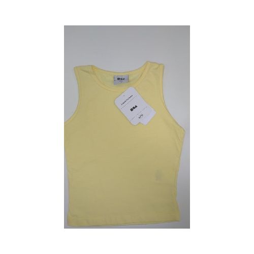 MUSCULOSA DE ALGODÓN AMARILLA 61479