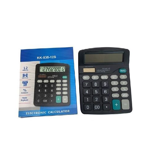 CALCULADORA MESA SOLARKK-838-12S 1AA7155