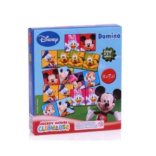 Juego de Mesa Domino la Casa de Mickey Royal