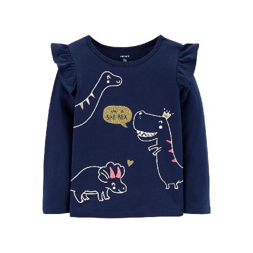 CARTERS REMERA NIÑA 5T