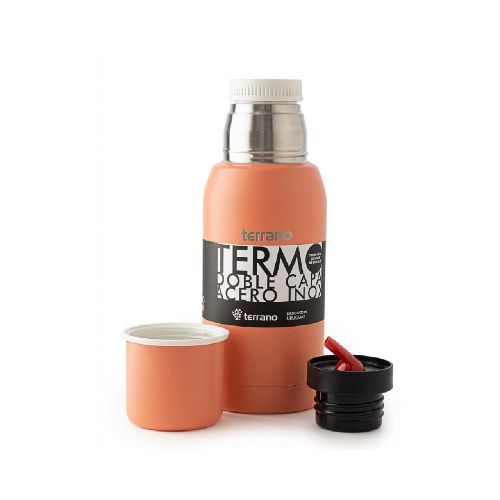 TERMO TERRANO 750ML DOBLE TAPON CORAL