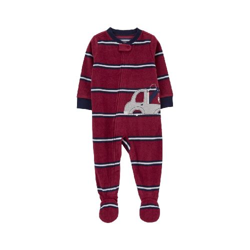 PIJAMA PIE MICROPOLAR CAMIÓN CARTERS 12M