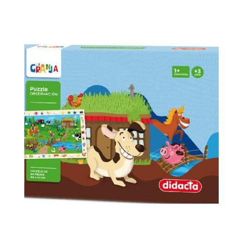 DIDACTA PUZZLE OBSERVACION 5 PCS LA GRANJA