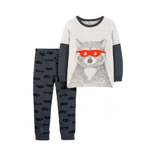 CONJUNTO PANTALON Y REMERA MAPACHE NIÑO 2T