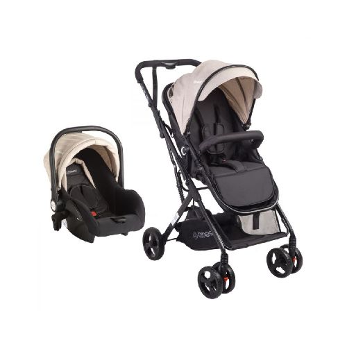 COCHE TRAVEL SYSTEM VOX BEBESIT BEIGE