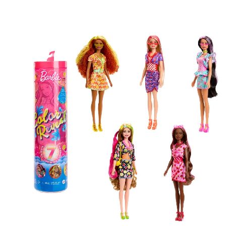 MUÑECA BARBIE COLOR REVEAL CON AROMA FRUTAS DULCES