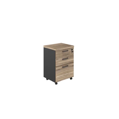 YARIS - Cajonera Rodante 3 Cajones 46,5x40x5x67cm • Fumaya Equipamientos