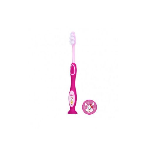 Cepillo de dientes Rosado 3-6Y 