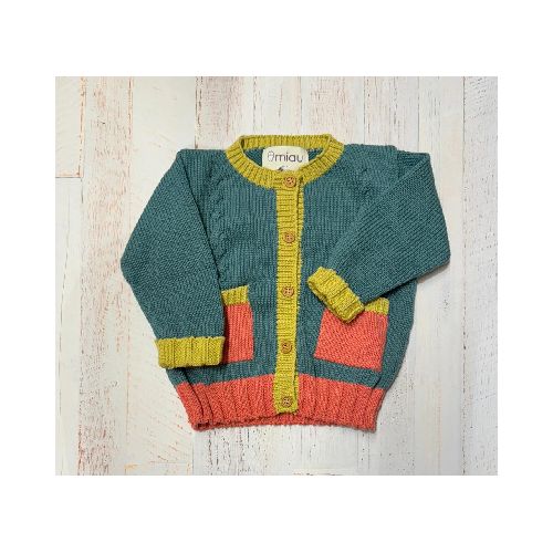 Saco ochos multicolor 9-12m Miau 