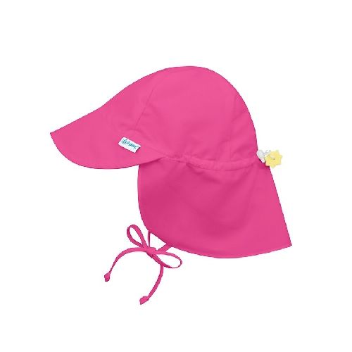 Gorro con protector de cuello UV Fucsia 9-18m Iplay 