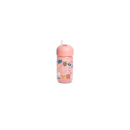 Vaso De Pajita 340Ml +18M Rosa Suavinex 