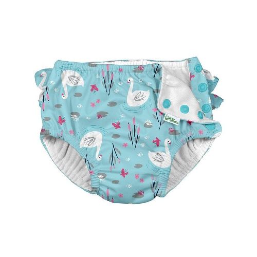 Bombacha de baño - Cisne Celeste 18m Green Sprouts 